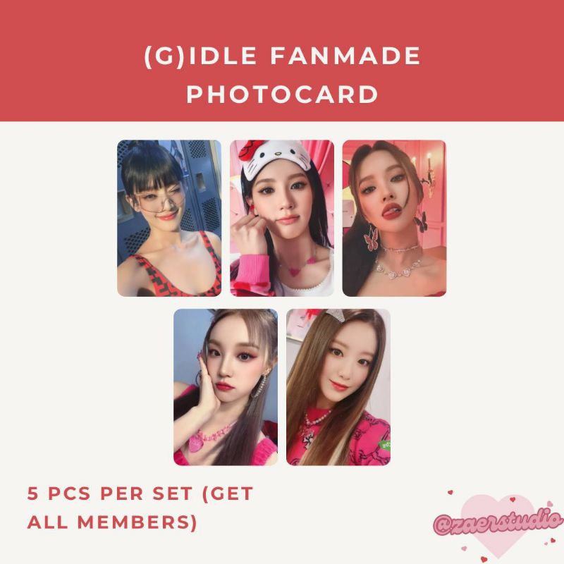 G I DLE I FEEL 6th Mini Album APPLE MUSIC POB Fanmade Unofficial