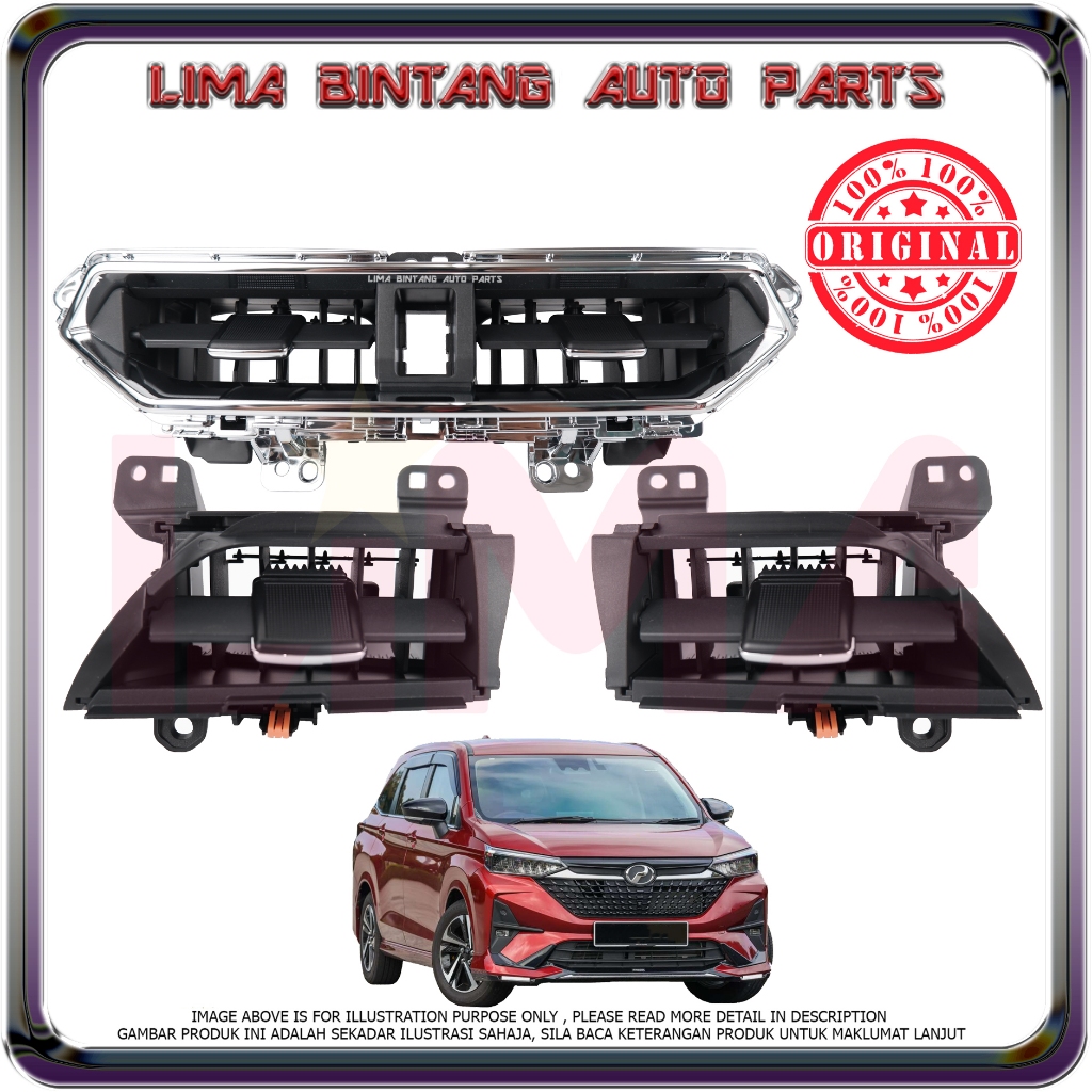 Perodua Alza 2022 Air Cond Outlet Aircond Vent Original Shopee Malaysia