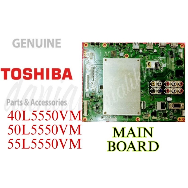 TOSHIBA 50L5550VM 55L5550VM Power Board Main Board Shopee Malaysia