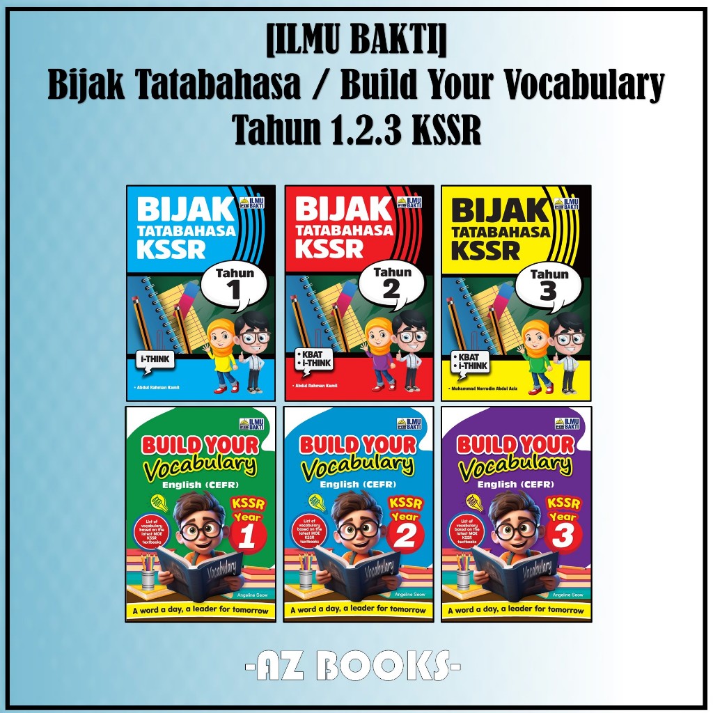 Az Ilmu Bakti Bijak Tatabahasa Build Your Vocabulary English Kssr