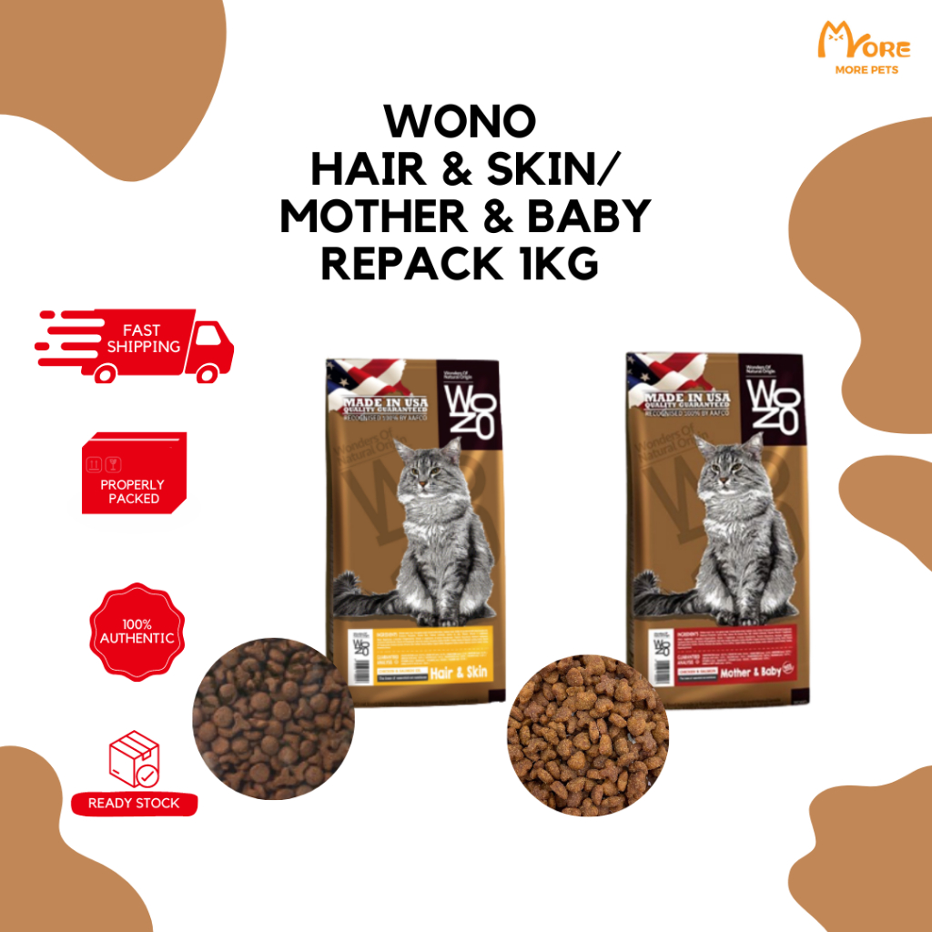 WONO Chicken And Salmon Oil Hair Skin Mother Baby Repack 1kg