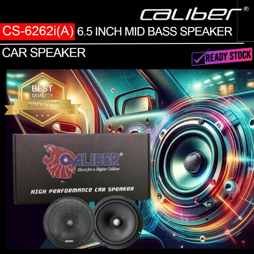 ORIGINAL CALIBER CS 6262i A 6 5 MID BASS SPEAKER INJECTION CONE