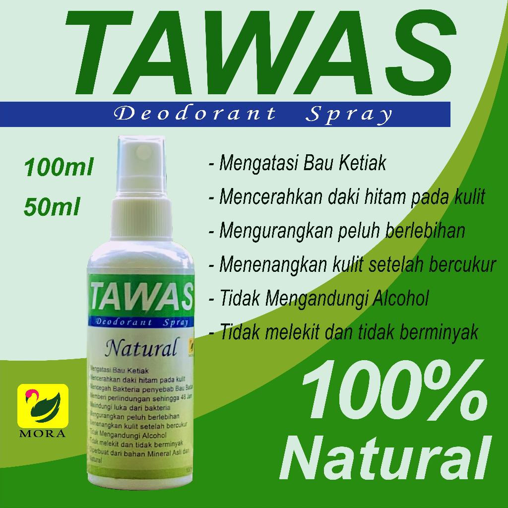 Deodorant Tawas Spray By Mora Ml Ml Hilangkan Bau Badan