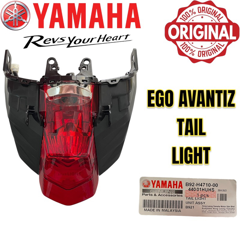 Yamaha Ego Avantiz Original Tail Lamp Assembly Lampu Shopee Malaysia