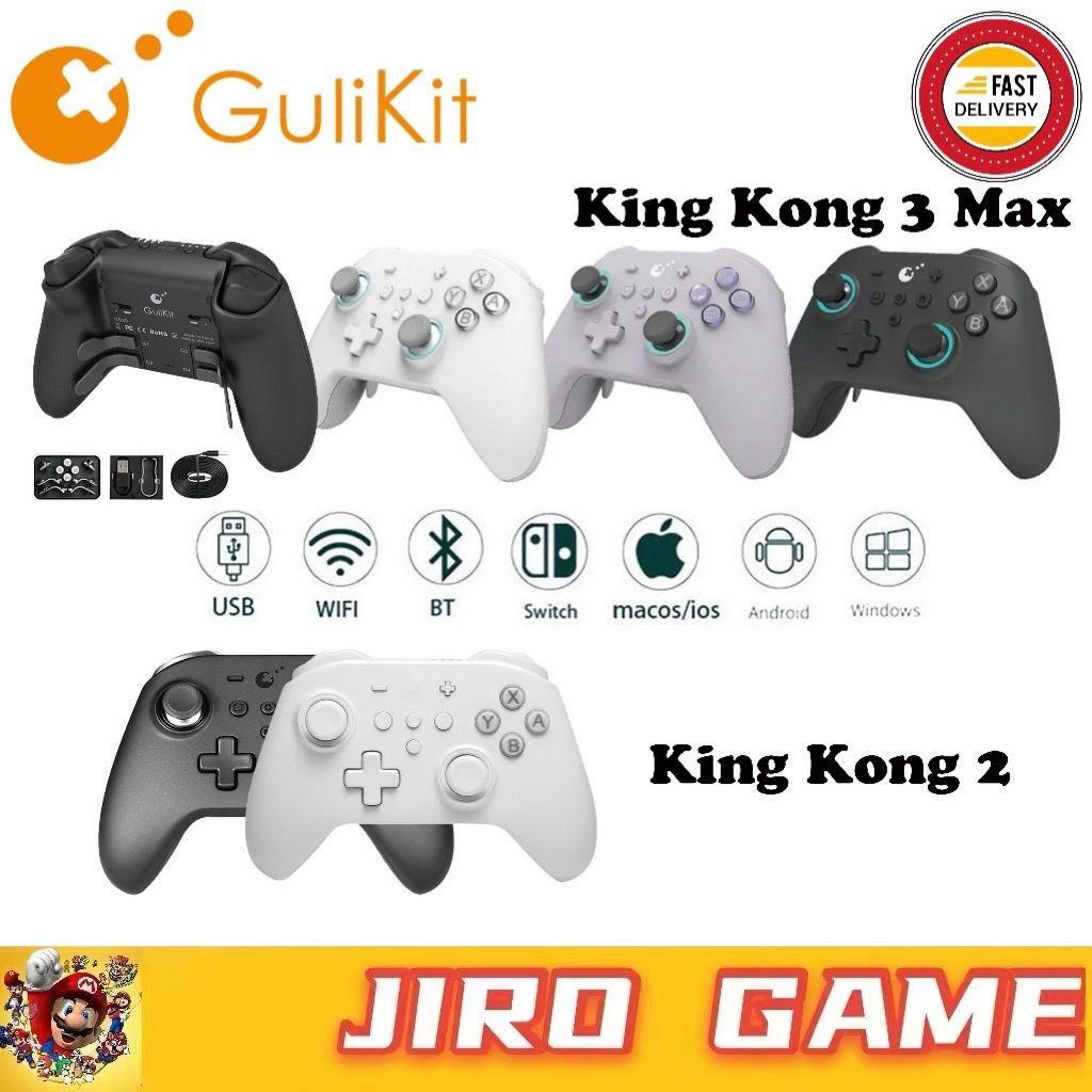 Gulikit King Kong 3 Max 2 Pro Controller For Nintendo Switch PC