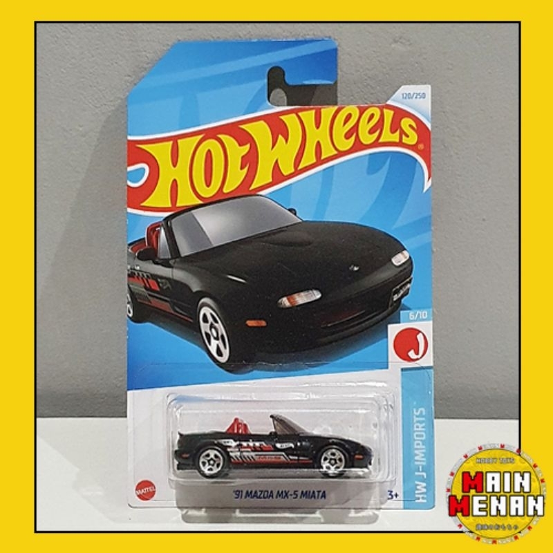 Hotwheels 91 Mazda MX 5 Miata Shopee Malaysia