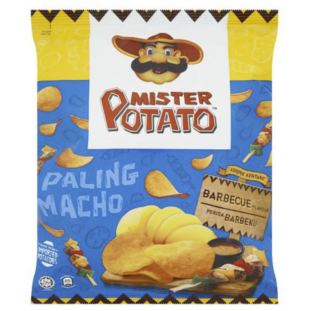 MISTER POTATO BBQ 60G Shopee Malaysia