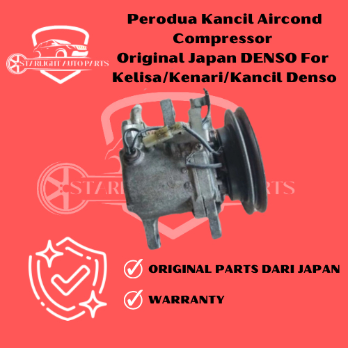 Perodua Kancil Aircond Compressor Original Japan DENSO For Kelisa