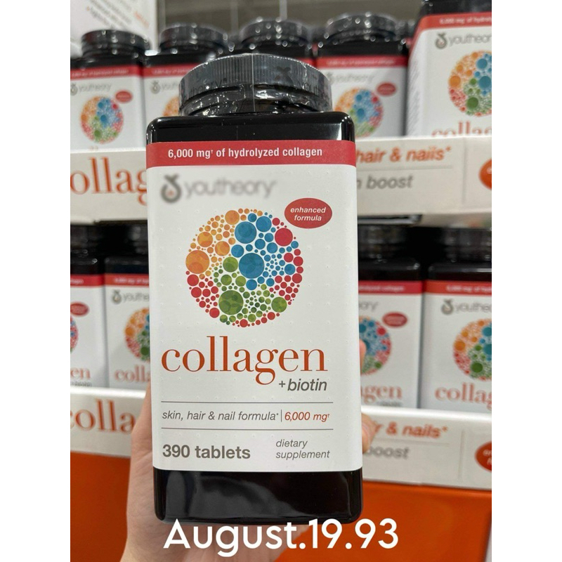 Collagen Youtheory Vitamin C Biotin Tablets Shopee Malaysia