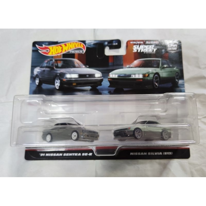 Hot Wheels 2024 Twin Pack 91 Nissan Sentra Nissan Silvia S13 Shopee
