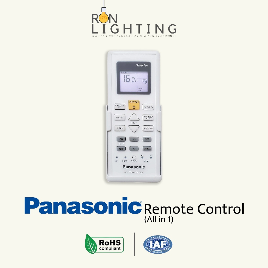 Panasonic Air Conditioner Remote Control Inverter Original A C