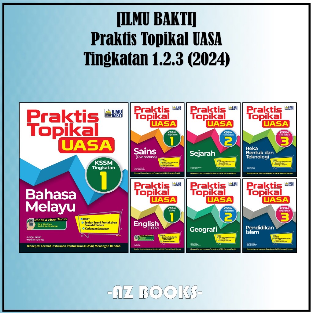 Az Ilmu Bakti Buku Latihan Praktis Topikal Uasa Kssm