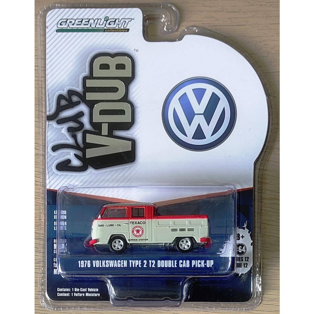 Greenlight Volkswagen Type T Double Cab Pick Up Club V