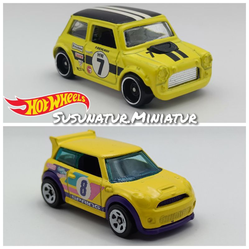 Hot Wheels Morris Mini Cooper Regular Treasure Hunt RTH Mini Cooper S Challenge Spring
