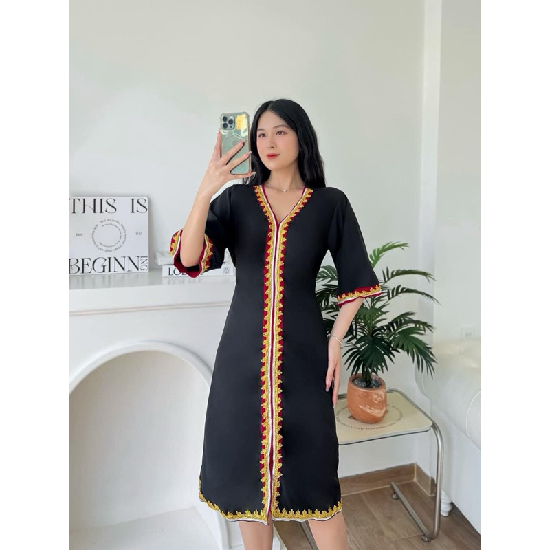 Borneo Dress Bidayuh Sabah Midi Shopee Malaysia