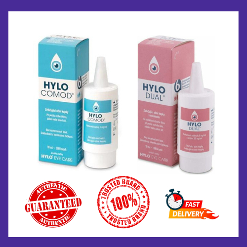 Hylo Comod Lubricating Eye Drops Ml Hylo Dual With Ectoine Eye Drop