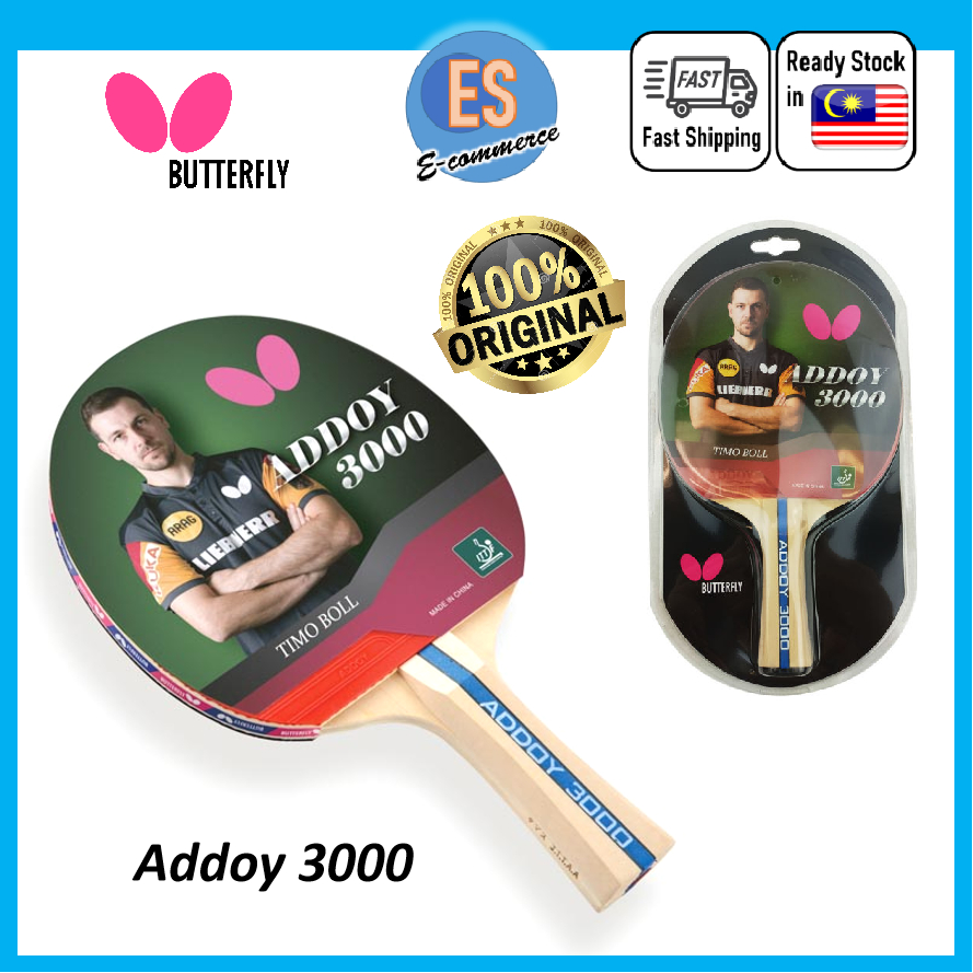 Butterfly Addoy Fl Shakehand Table Tennis Racket Ping Pong Bat