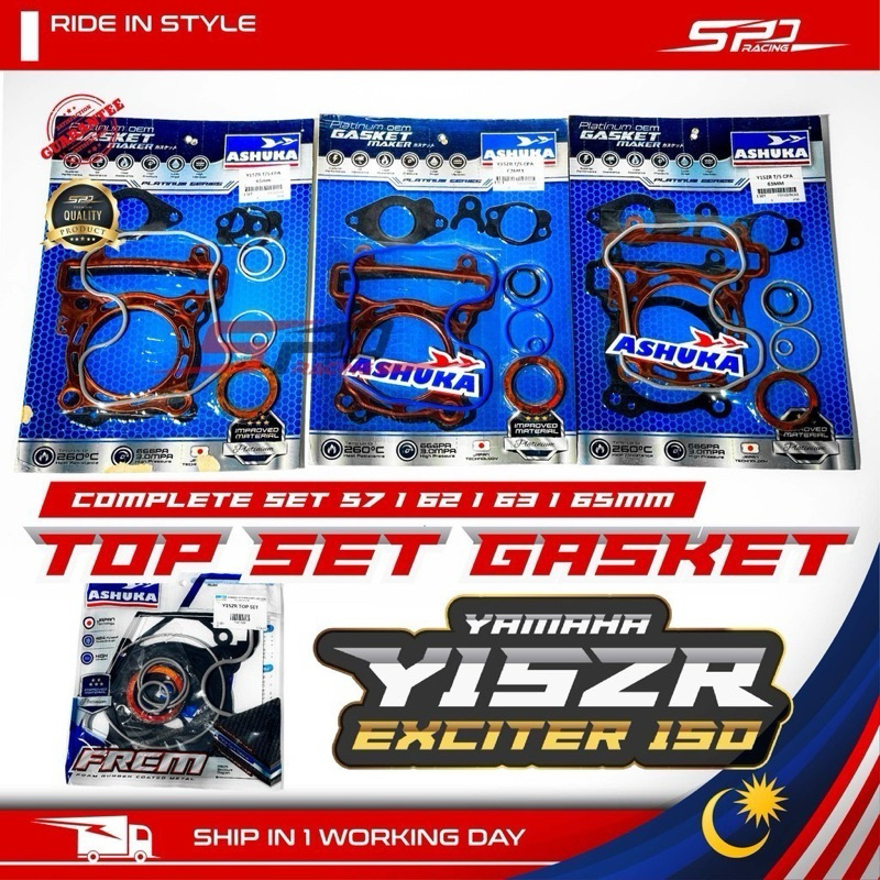 Y Top Set Gasket I Complete Set I Mm Ashuka For