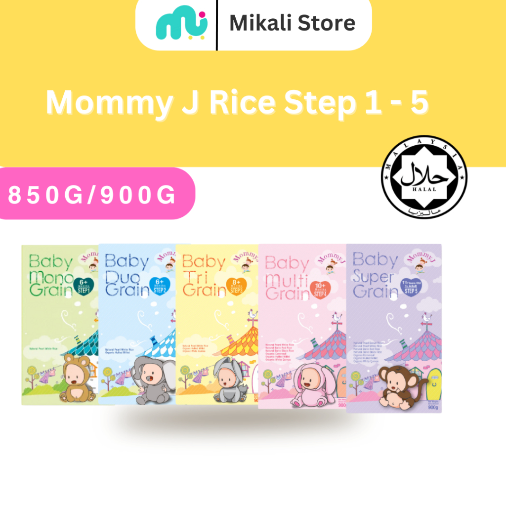 Ready Stock MommyJ Mommy J Baby Organic Grain Step 1 5 Organic