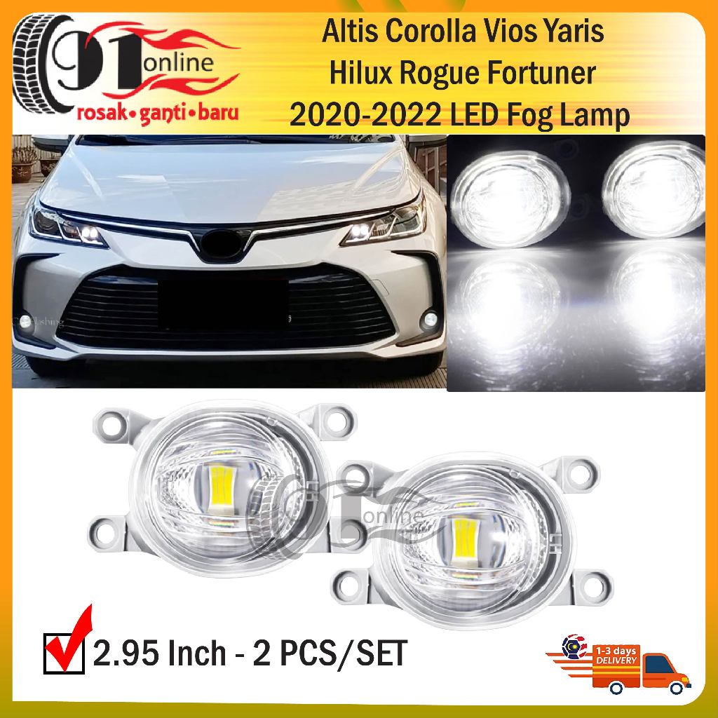 Toyota Altis Corolla Vios Yaris Hilux Rogue Fortuner 2020 2021 2022