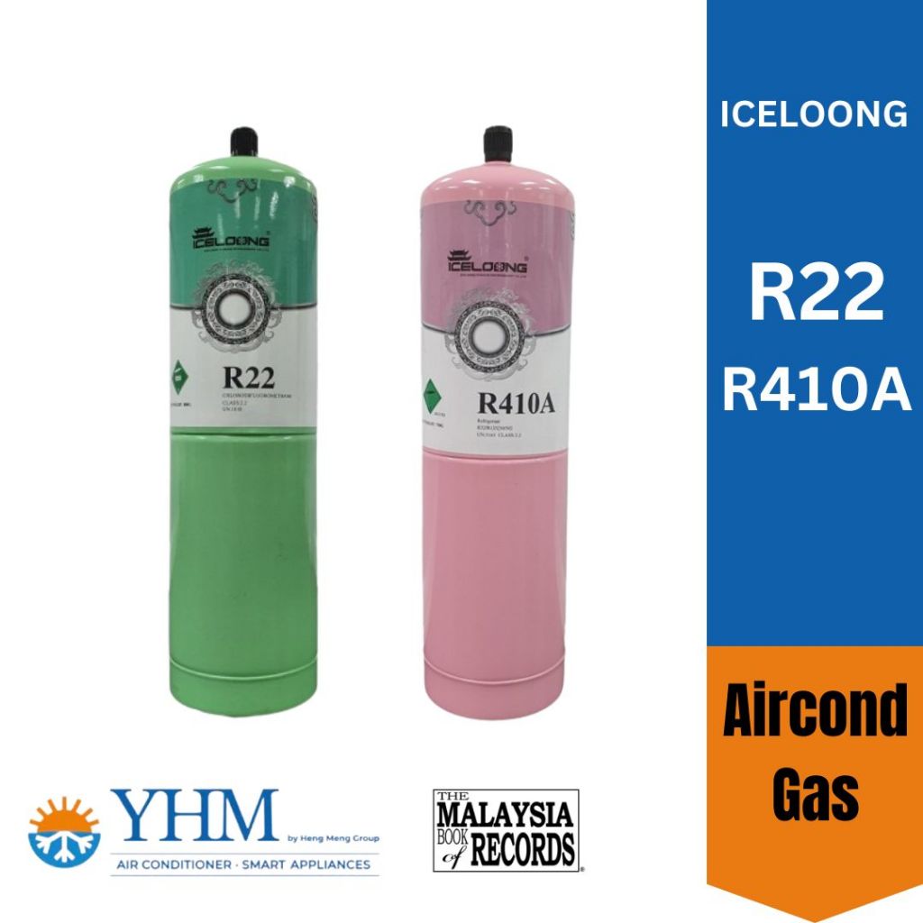 ICELOONG Aircond Gas R22 Aircond R410A Gas Aircond Rumah Shopee Malaysia