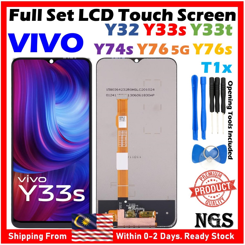 Orl Ngs Brand Full Set Lcd Touch Screen Compatible For Vivo Y Y S