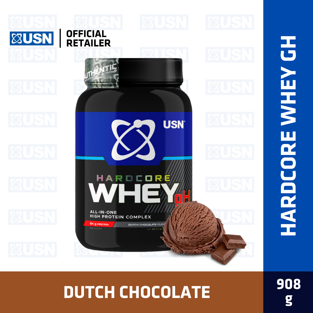 USN Hardcore Whey GH Muscle Protein Powder 26g Protein Shopee