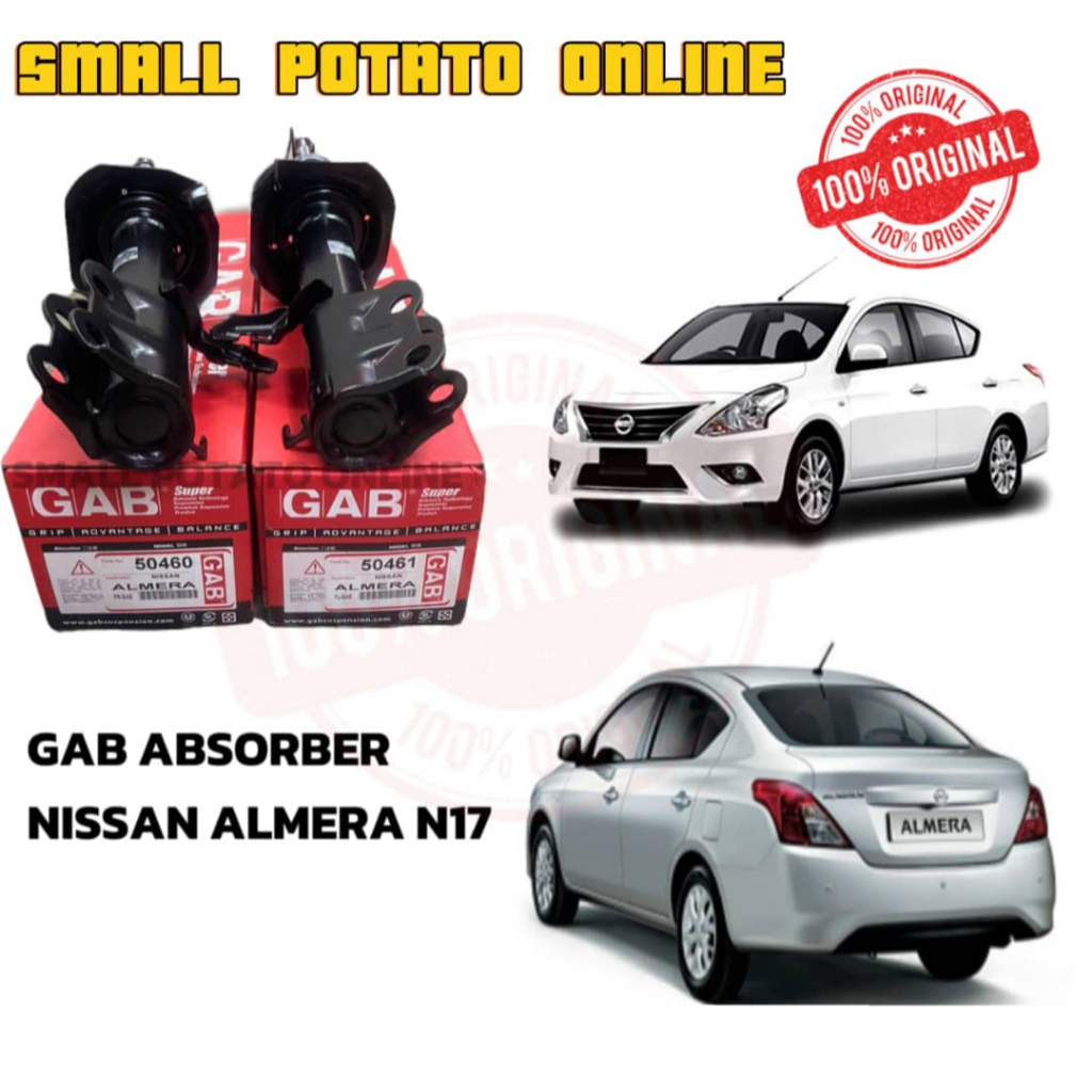 Genuine Gab Nissan Almera N Front Absorber