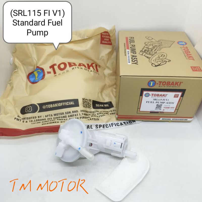 Tobaki Standard Fuel Pump Assy Srl Fi V Srl Fi V Raider