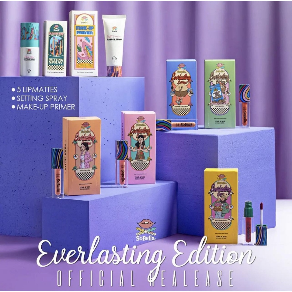 Sobella Everlasting New Edition Lipmatte Sobella Hot Edition Walinong
