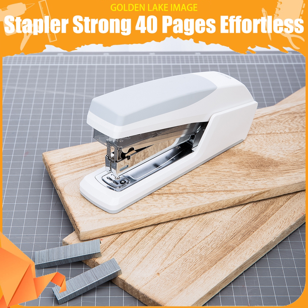 Deli Effortless Heavy Duty Stapler Power Saving Paper Stapler Office