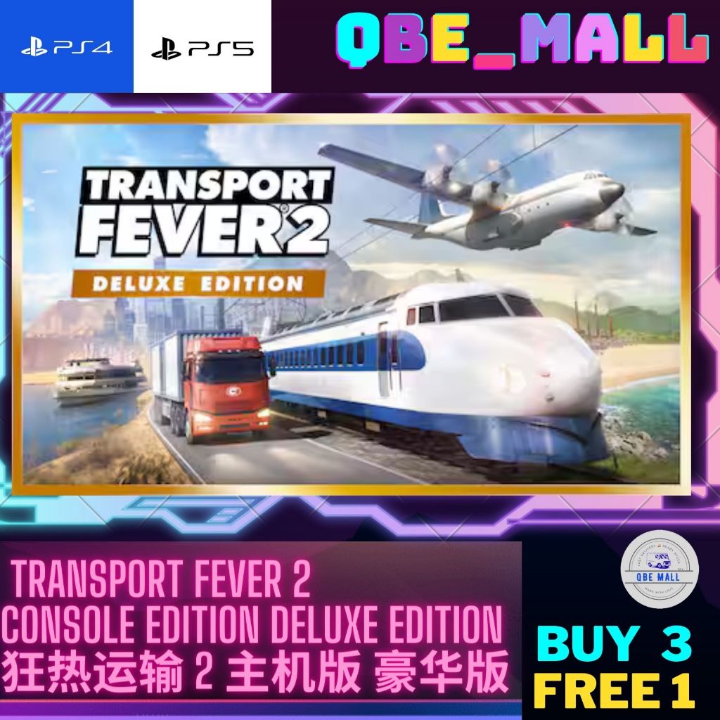 Buy Free Transport Fever Console Edition Deluxe Edition