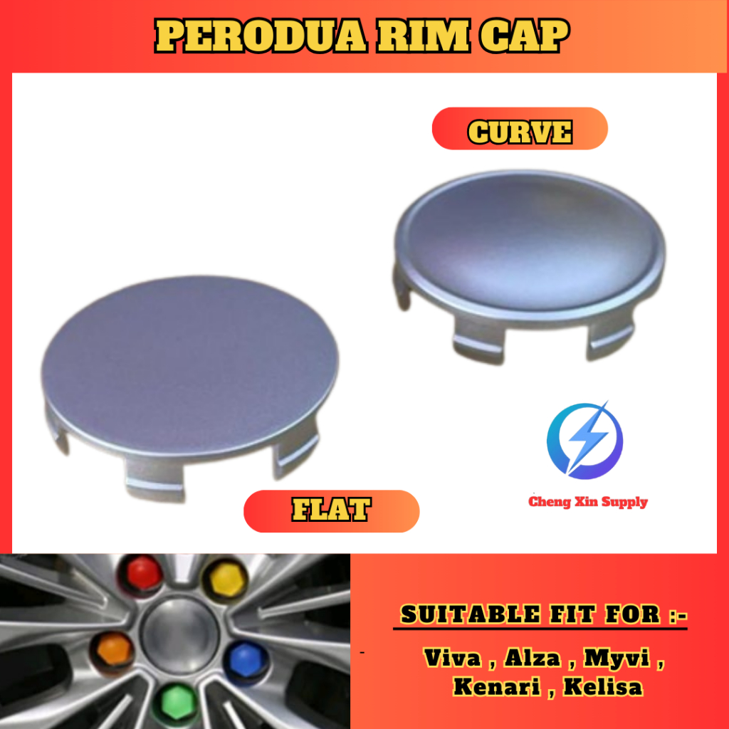 Perodua Rim Cap Myvi Axia Alza Viva Kelisa Kenari Bezza Car