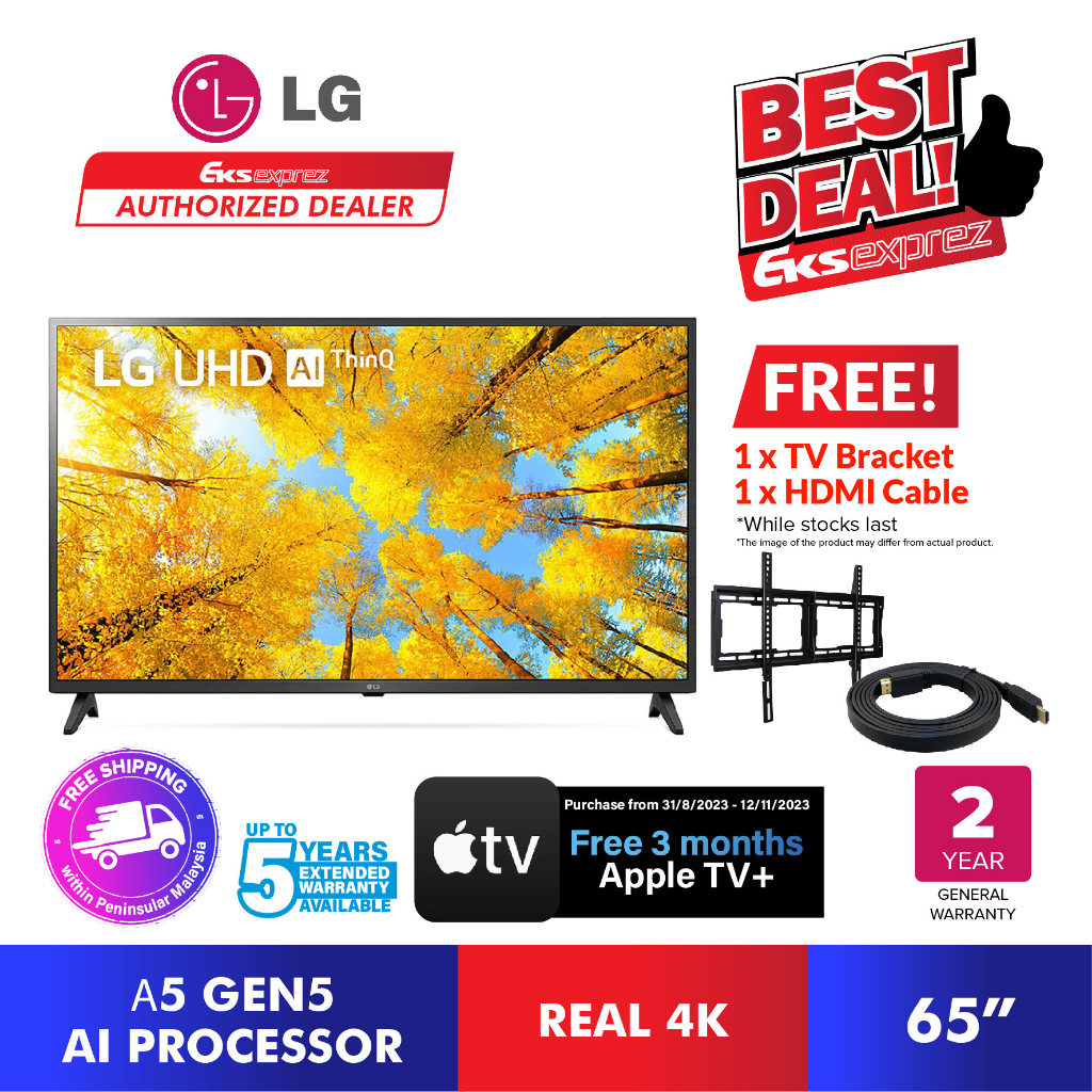 Free Ship Gift Lg Uq Series K Smart Uhd Tv Uq Psf With