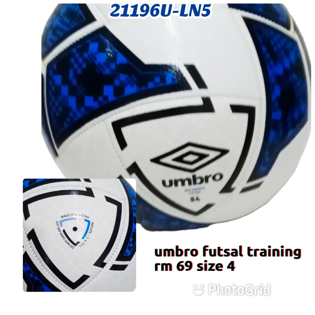 Bola Futsal Umbro Neo Swerve Wt Blue 21196U LN5 Trainning Ball