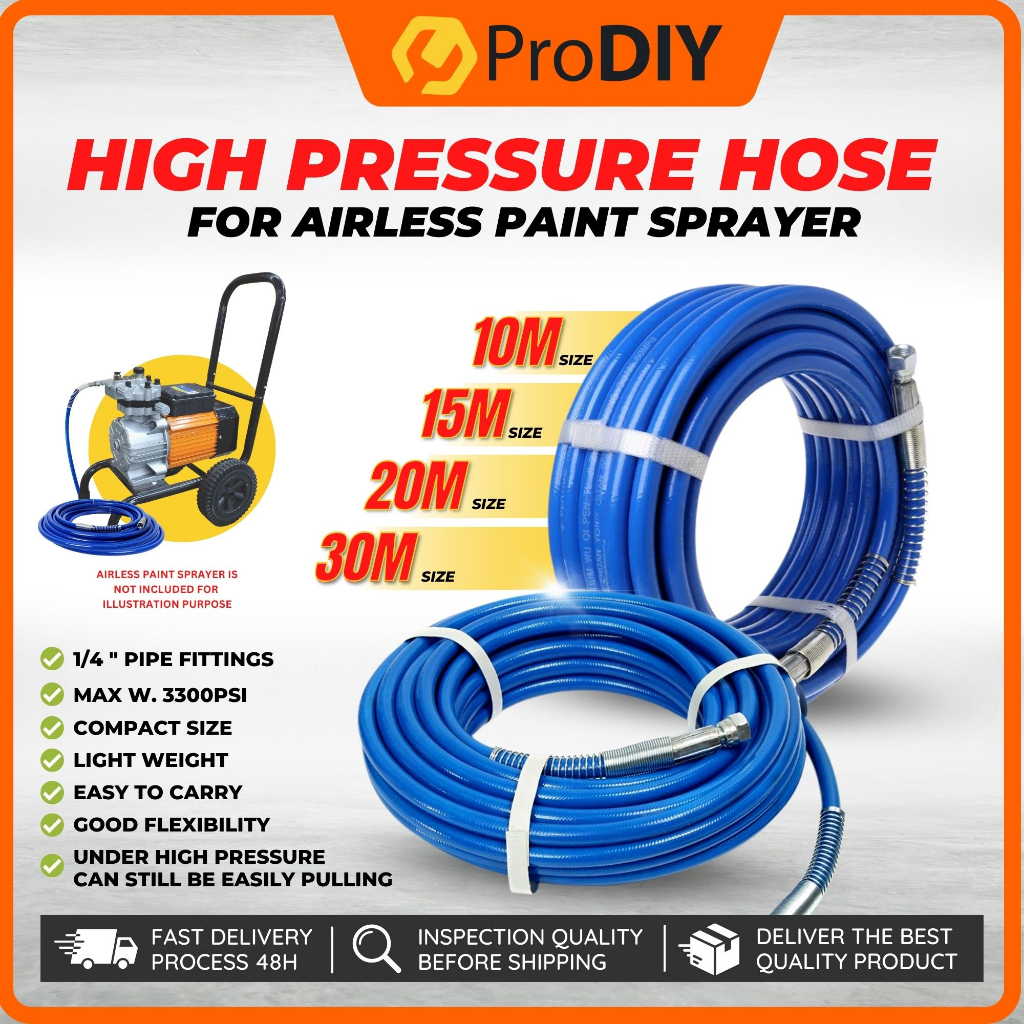 M M M M High Pressure Hose For Airless Paint Sprayer