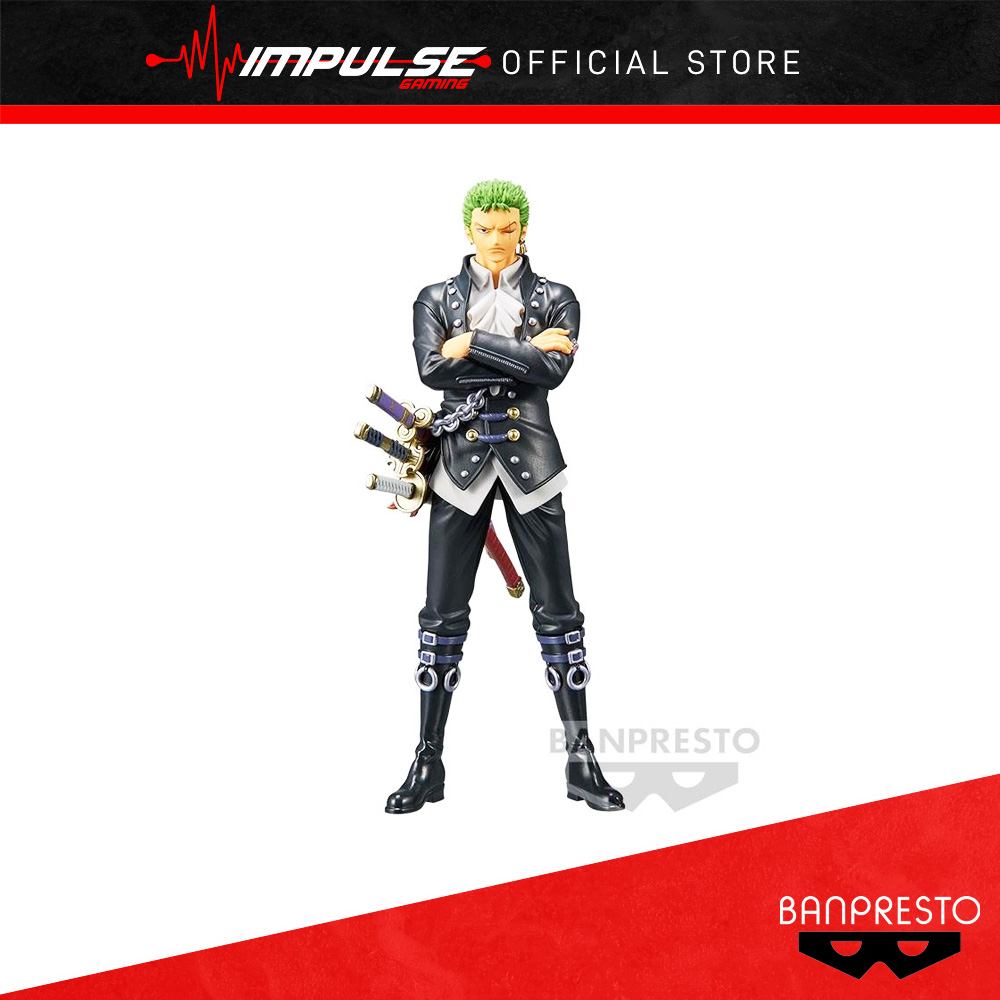 Banpresto One Piece Dxf Film Red Roronoa Zoro ABP18949 Shopee Malaysia