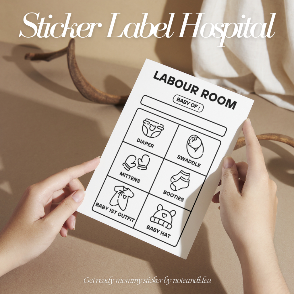 STICKER LABEL BAG HOSPITAL GET READY MOMMY STICKER Shopee Malaysia