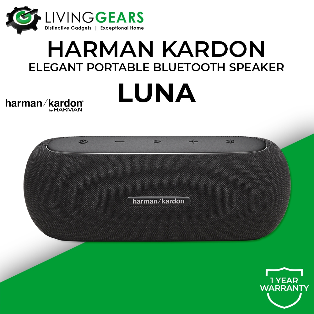 Harman Kardon Luna Elegant Portable Bluetooth Speaker Shopee Malaysia