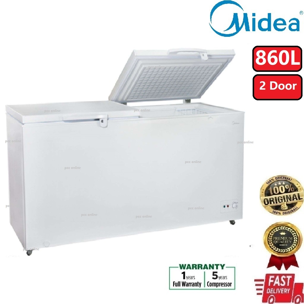 Midea Wd Wr Chest Freezer Peti Sejuk Daging Peti Sejuk Beku L