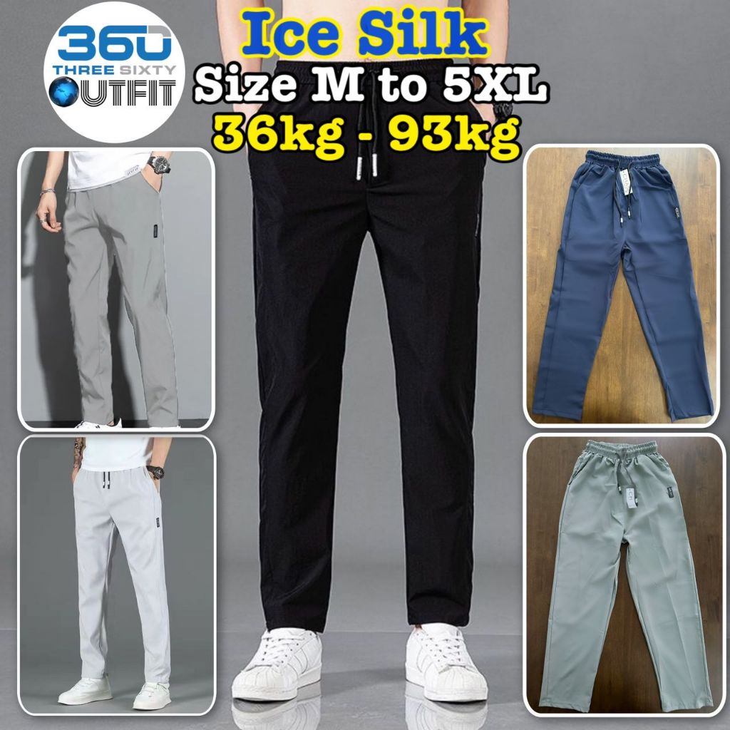 Celana Panjang Lelaki Plus Size Seluar Panjang Casual Lelaki Long Pants