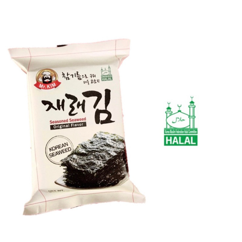 Korea Mr Kim Seasoned Seaweed Halal 4g Shopee Malaysia