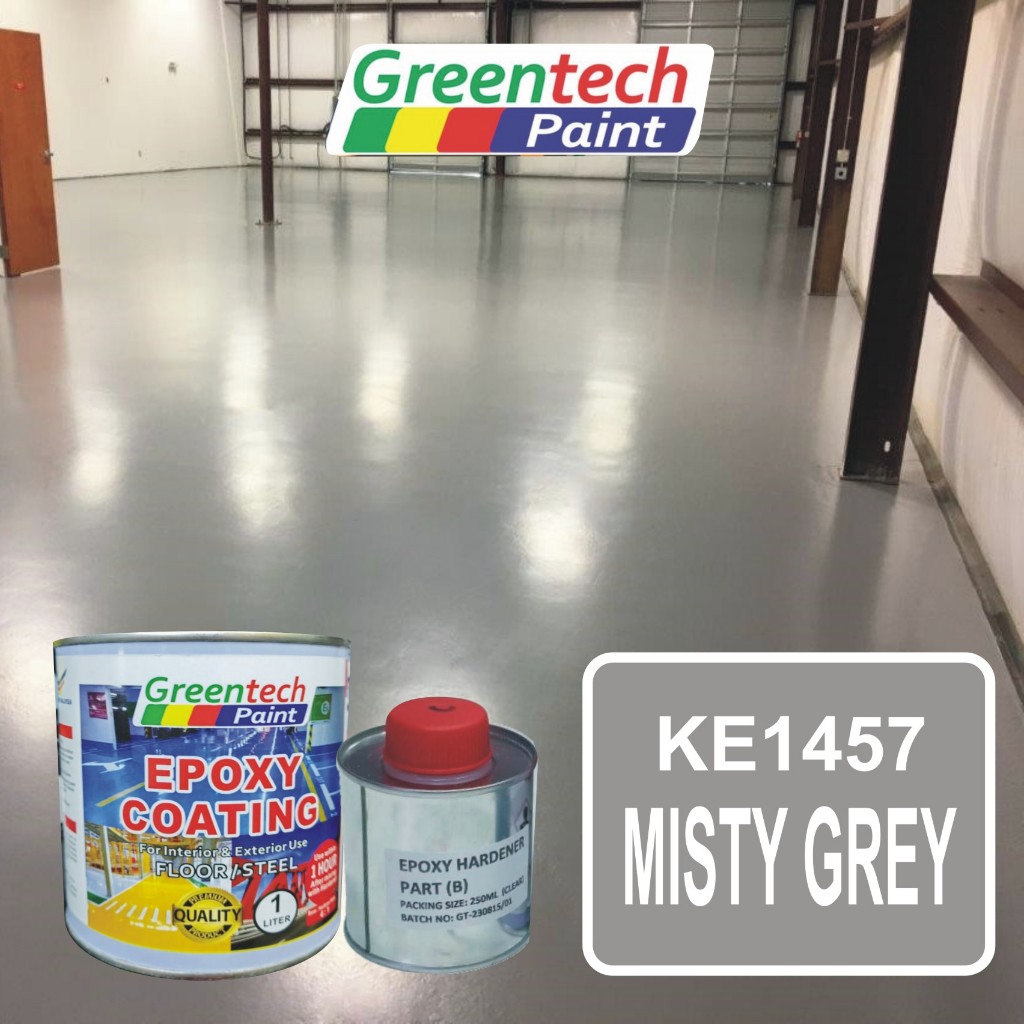 L Epoxy Paint Greentech Paint Cat Lantai Ml Colour Ml