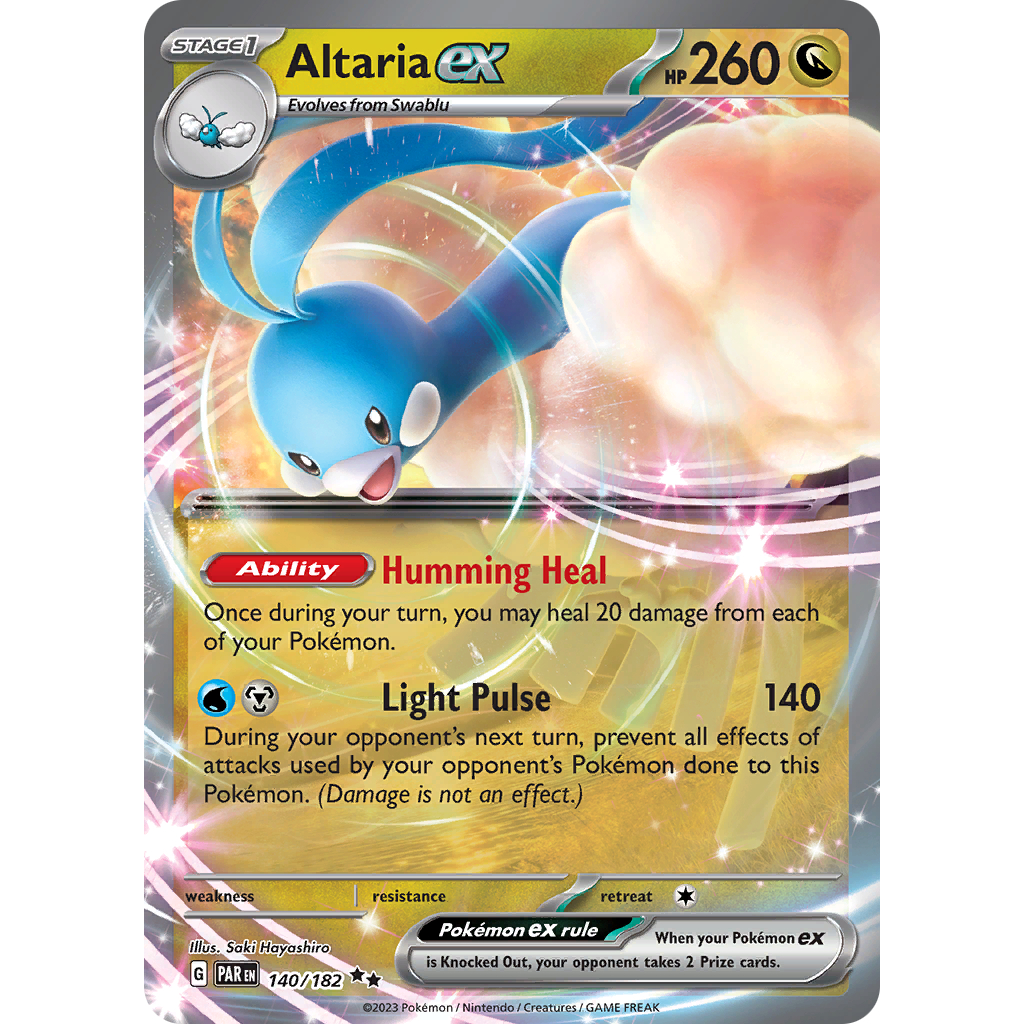 Ptcg Pokemon Cards Scarlet Violet Sv Paradox Rift Altaria Ex