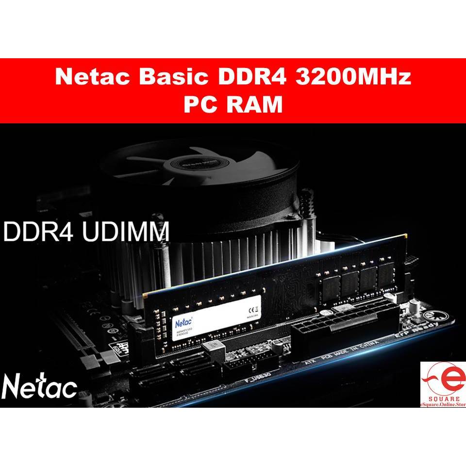 Netac Basic Ddr Mhz Pc Ram Shopee Malaysia