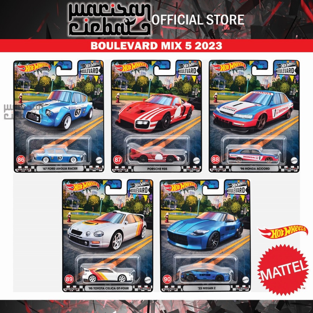 Hot Wheels Premium Boulevard Mix 5 2023 Shopee Malaysia