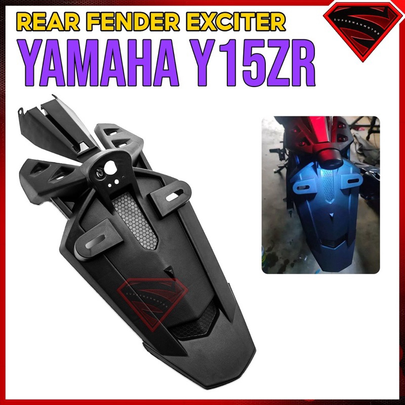 Rear Fender Exciter Yamaha Y V V Y Zr Ekor Mud Guard Mudguard