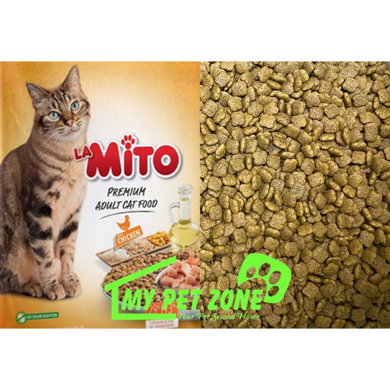 Mito LaMito Premium Adult Chicken Cat Food 1KG REPACK Shopee Malaysia