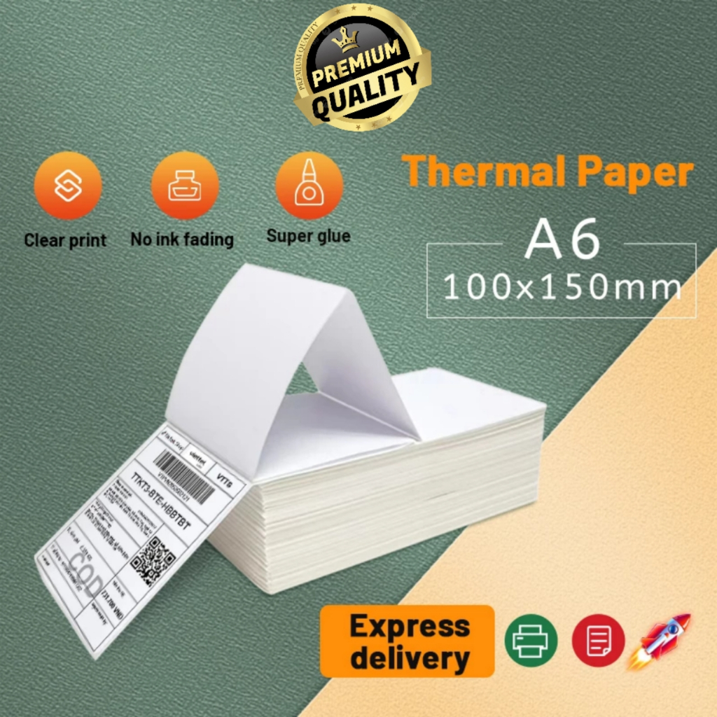 A Size Waybill Thermal Sticker Paper Folding Paper Mm