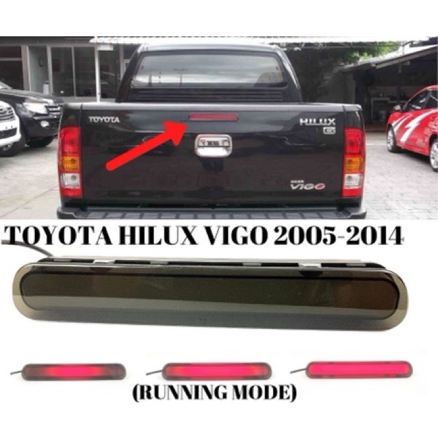 Toyota Hilux Vigo Champ Rear Boot Trunk Third Brake Lamp Led Light